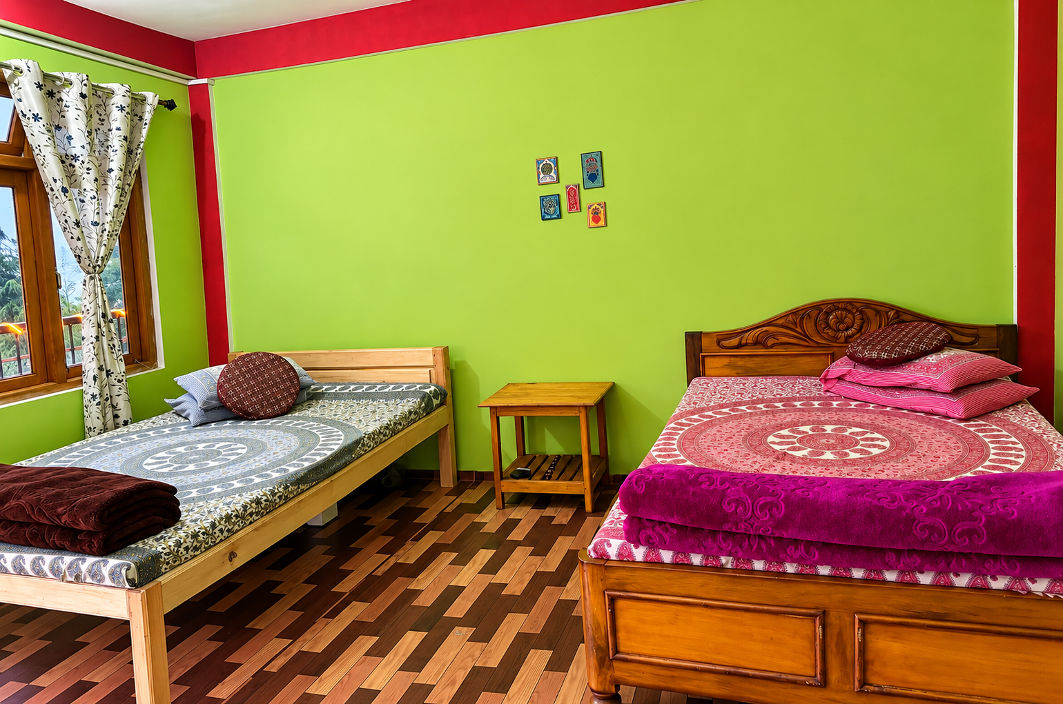 Spacious twin room